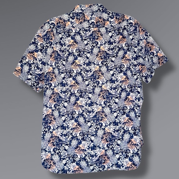 Nautica Men’s XL Classic Fit Stretch Pineapple Shirt Resort Cruise Vacation - Picture 7 of 13